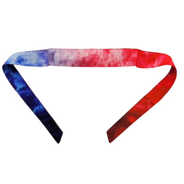 Headband Acid Wash Pink Blue