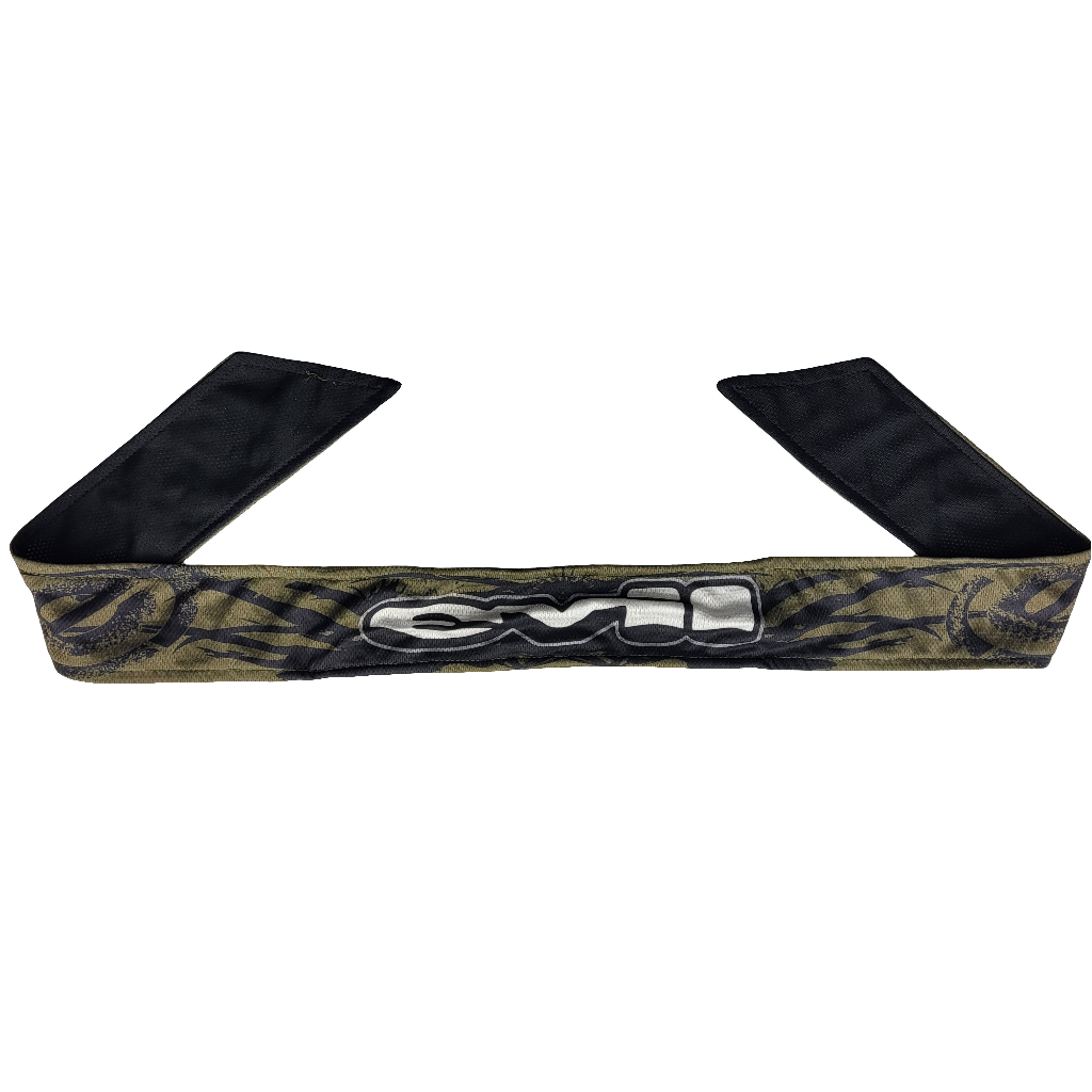 Evil Head Band Black Olive