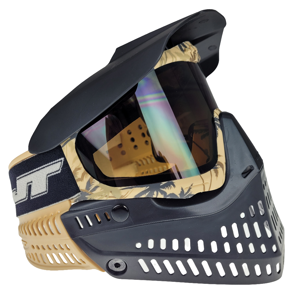 JT Palm Tree Proflex Goggle Tan Black w Bronze Gradient Lens