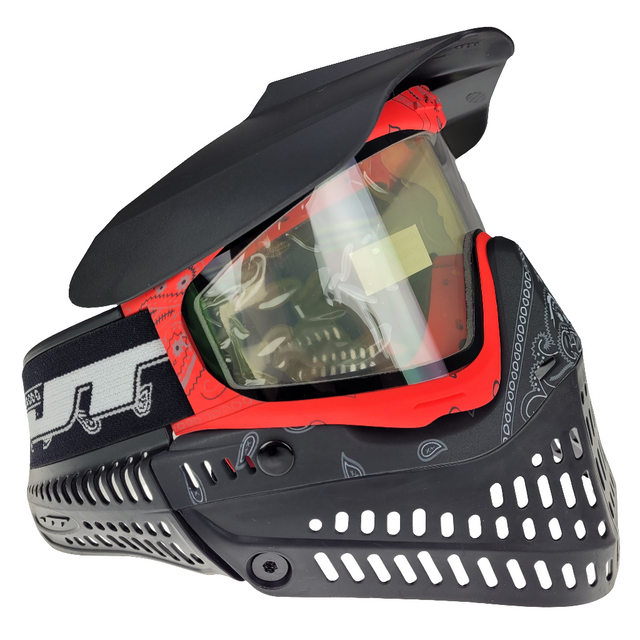 JT Proflex Bandana Goggle LE Red Black