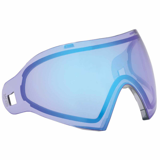 Blue Dye I4 I5 Thermal Goggle Lens Dyetanium Blue Ice on a white background