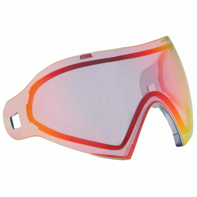 Dye I4 I5 Thermal Goggle Lens Dyetanium Bronze Fire red orange yellow on a white background