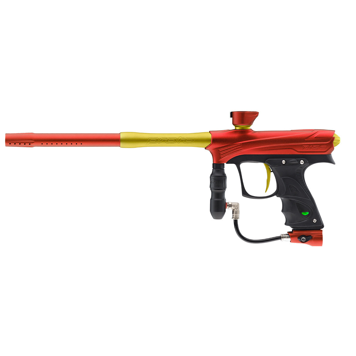 Dye Rize Maxxed Paintball Marker Red Gold