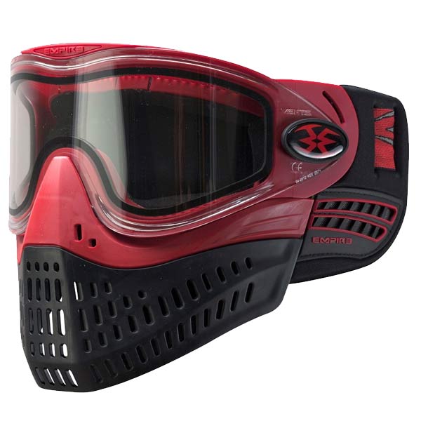 Empire E-Flex Thermal Paintball Mask Red