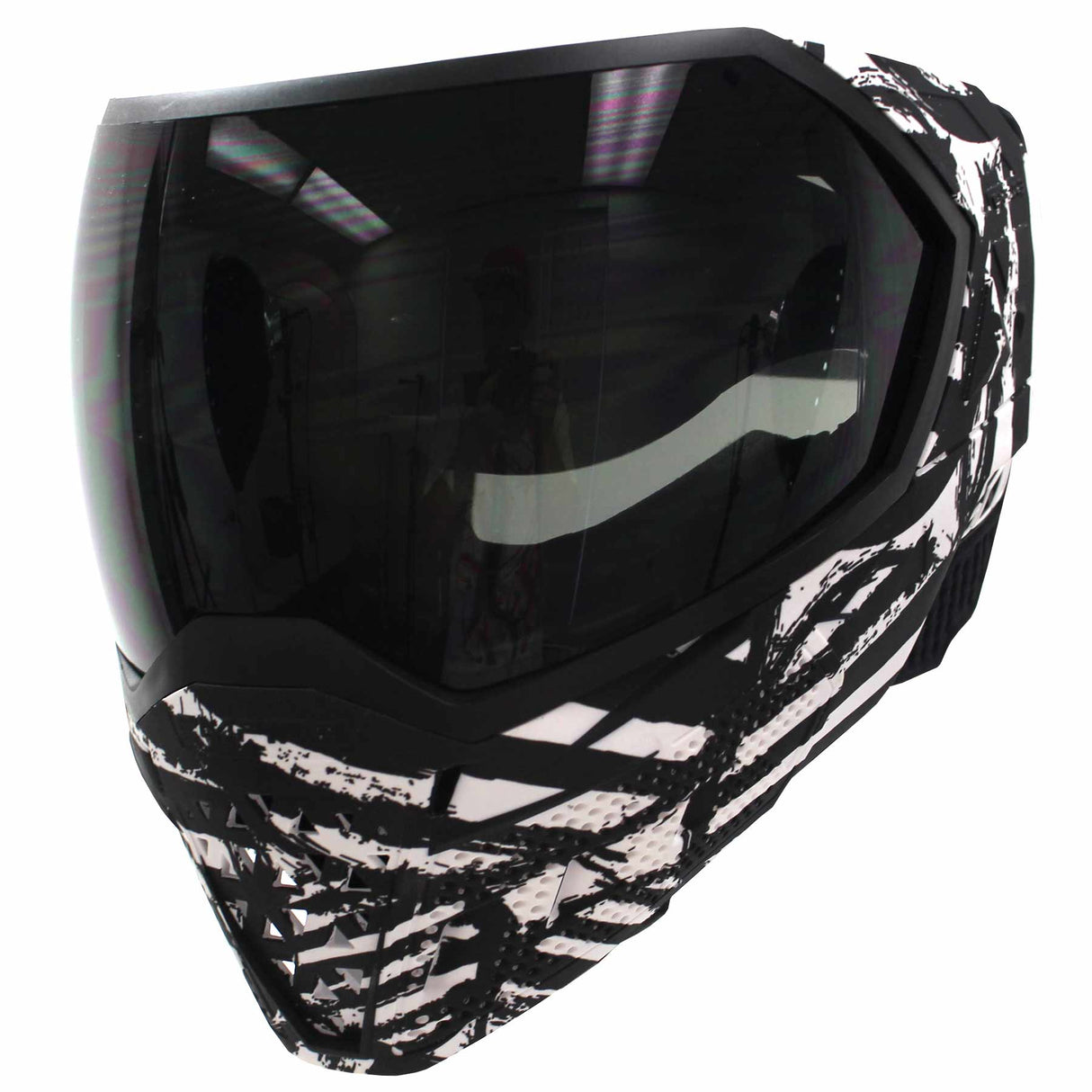 Empire EVS Thermal Paintball Mask LE White Zebra with 666 Serial Number