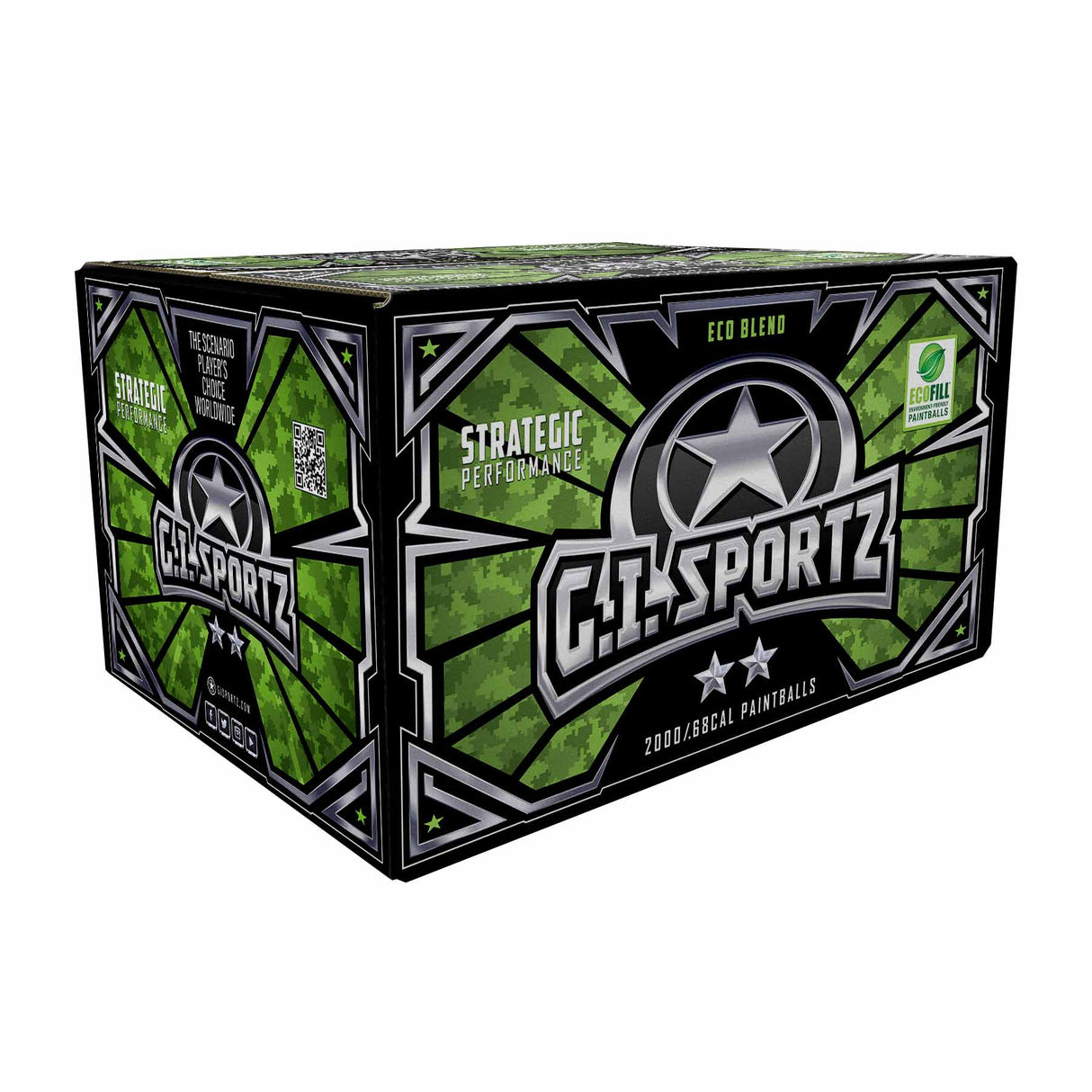 GI Sportz 2 Star Paintballs 2000 Rounds