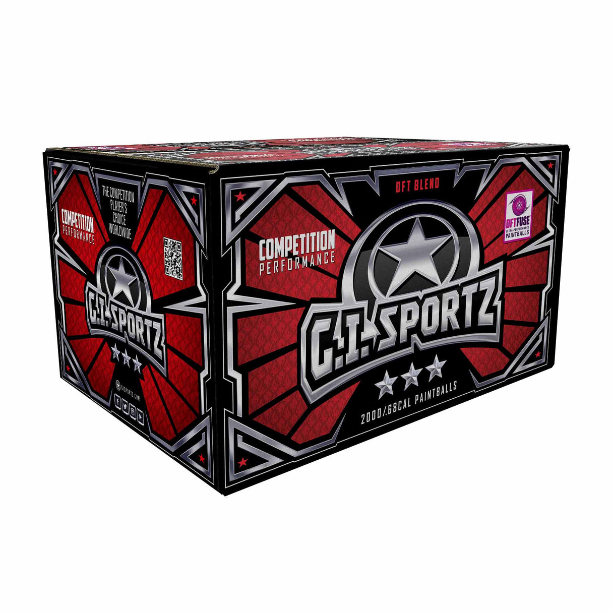 GI Sportz 3 Star Paintballs 2000 Rounds