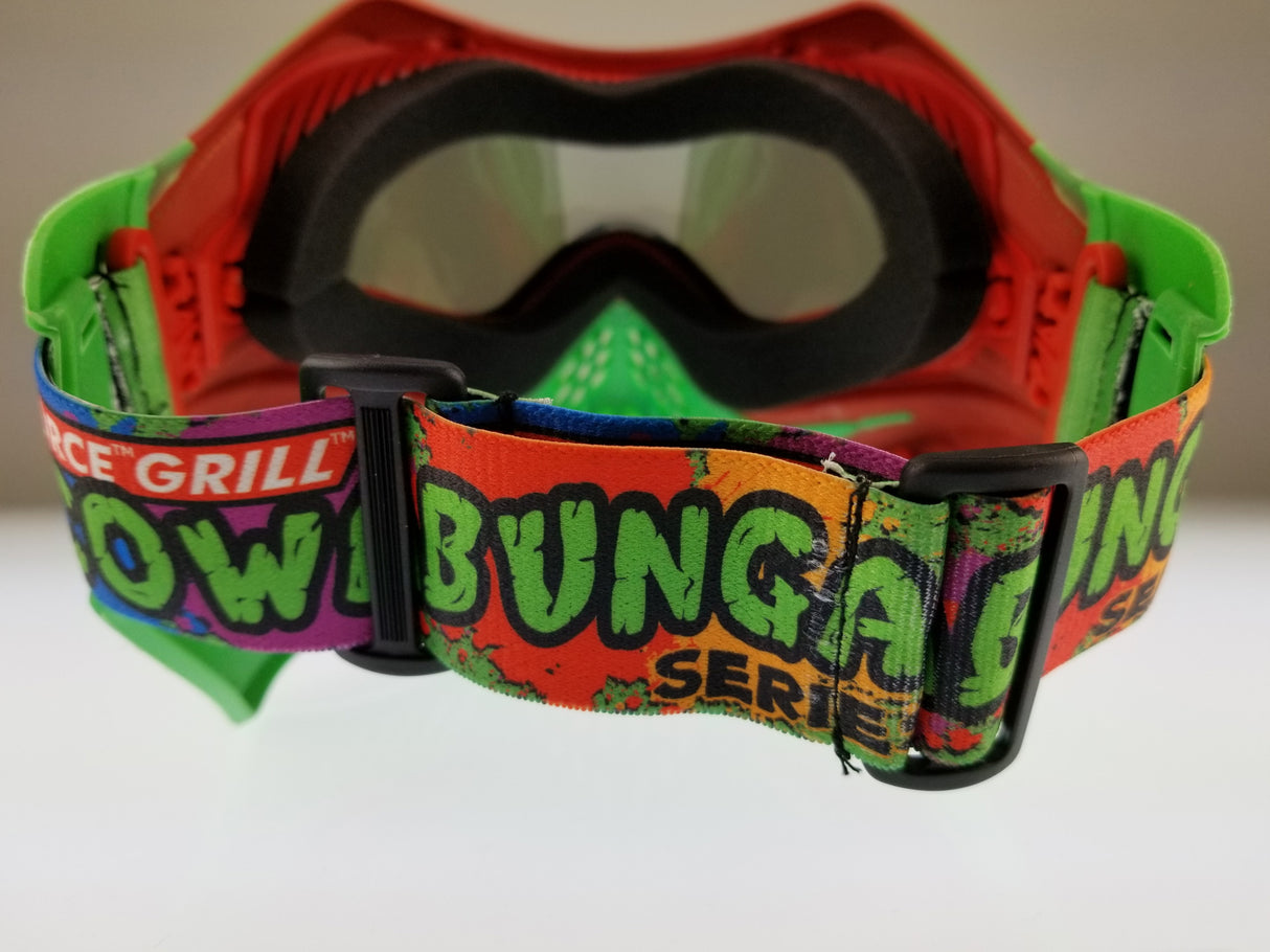V-Force Grill Paintball Mask Cowabunga Series Red/Green Euro Edition