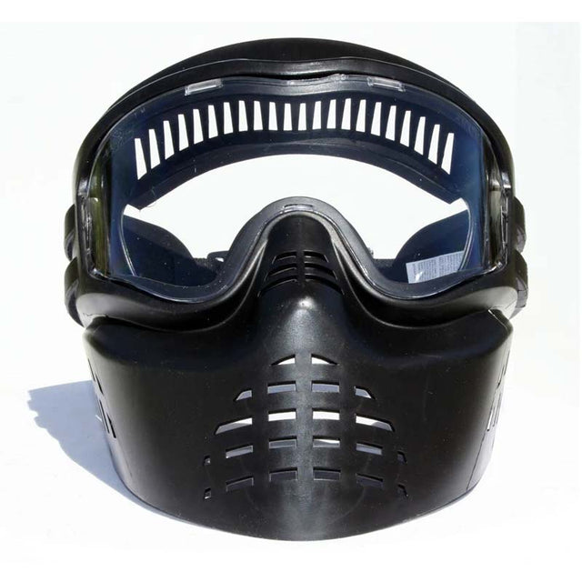 GXG X-VSN Paintball Goggle in black front view