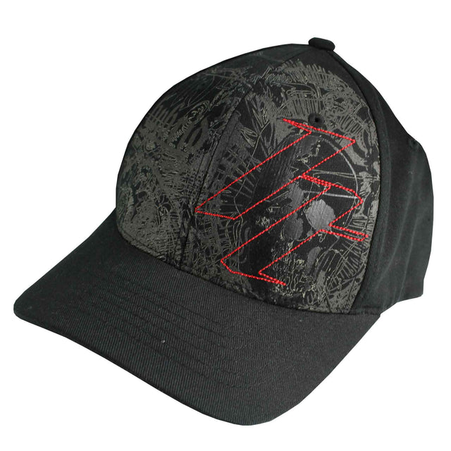 Hybrid The Don Men's Fitted Hat Small-Medium Black