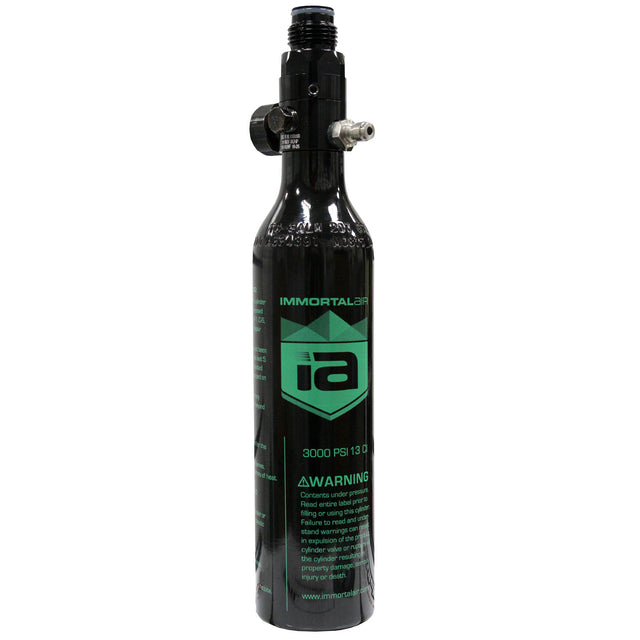 Immortal Air Aura 13 ci 3000 psi Air Tank Black