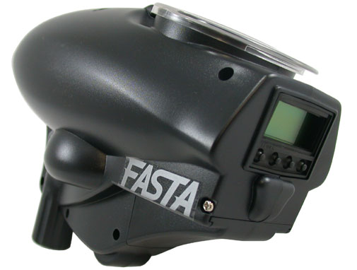 Kingman Spyder Fasta LCD 18v Paintball Loader Black