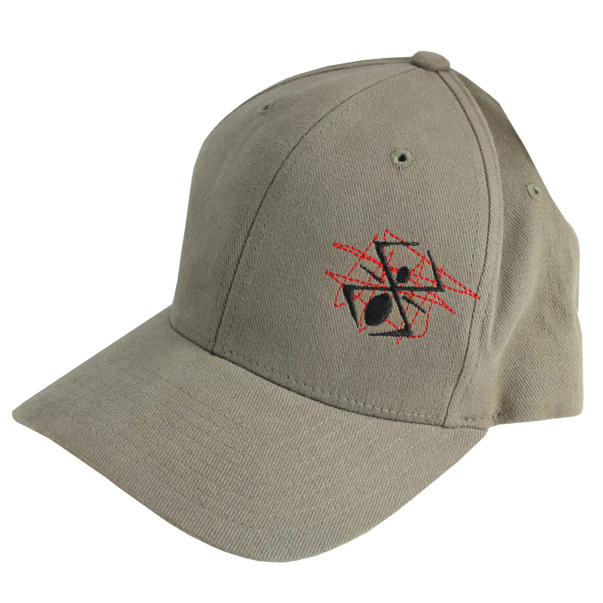 Kingman Spyder Scratch Baseball Hat Gray Large Xlarge