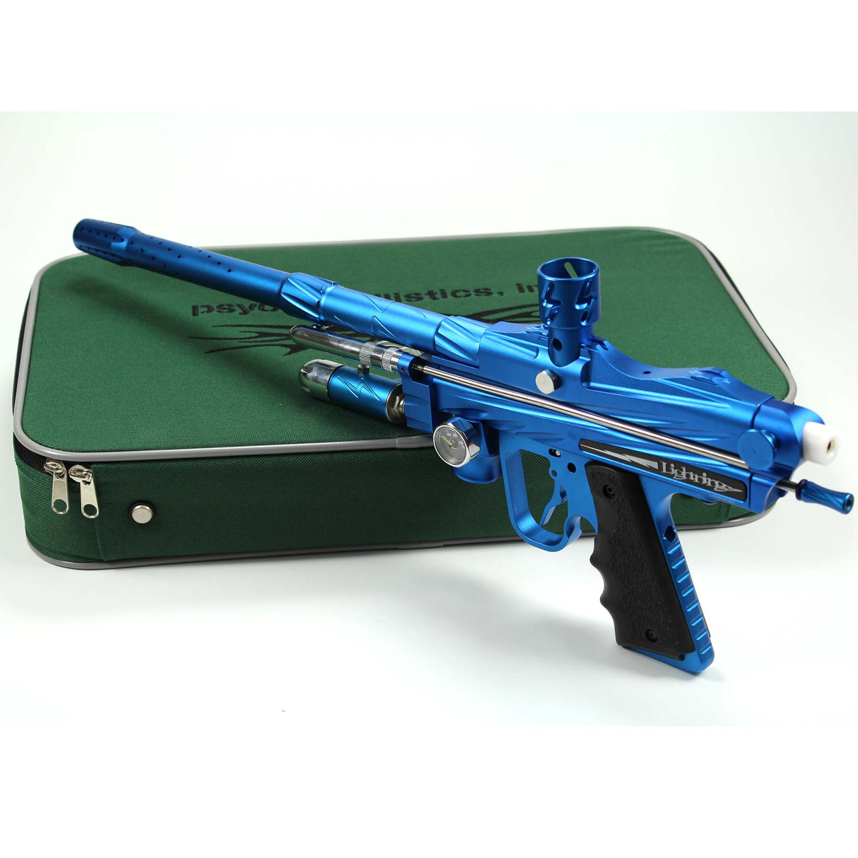 Lightning Autococker Paintball Gun Blue Dust Non Working / Parts Only
