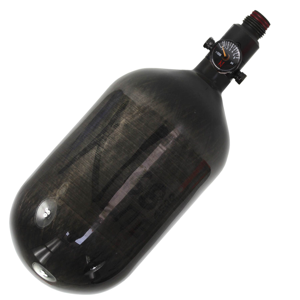 Ninja Standard 68 ci 4500 psi Lite Air Tank Translucent Black