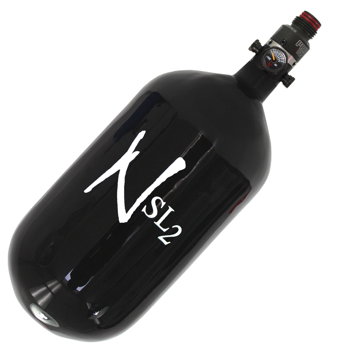 Ninja Pro V2 77 ci 4500 psi SL2 Air Tank Black / White Logo