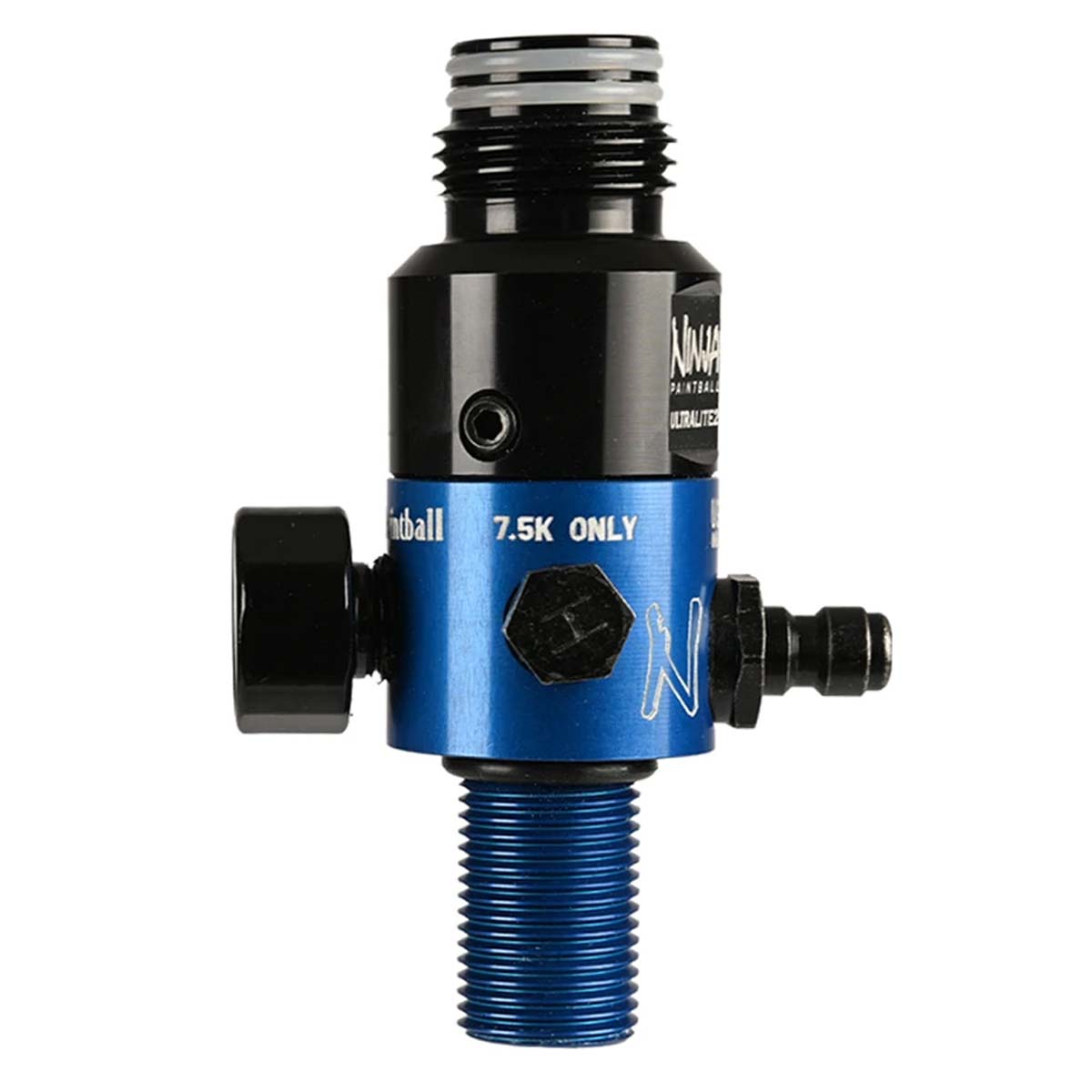 Ninja UL2 Air Tank Regulator 4500psi blue black side view