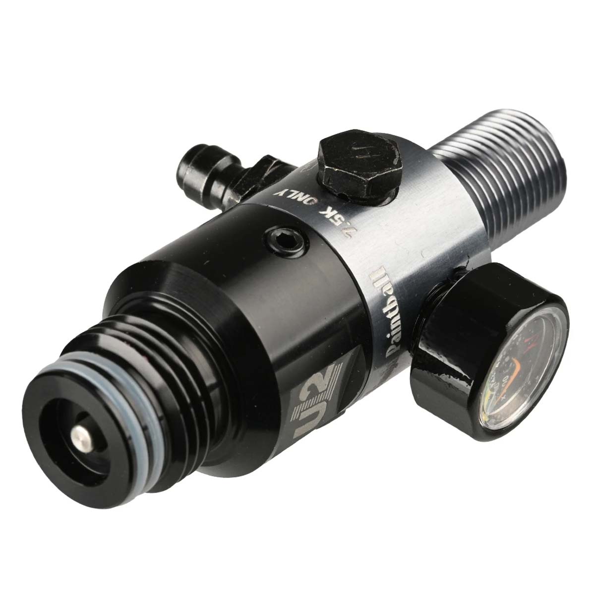 Ninja UL2 Air Tank Regulator 4500psi laying down in the grey and black color