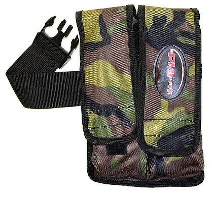 PMI 2 Pocket Pouch w/ 100 rnd Tubes Camo