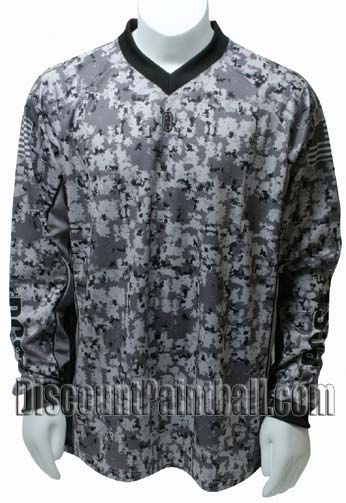 PCS Paintball Jersey Digital Urban Camo - Large
