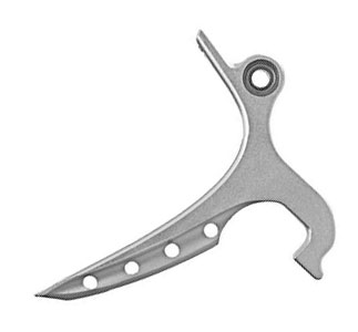 Proto Rail Edge Trigger Silver