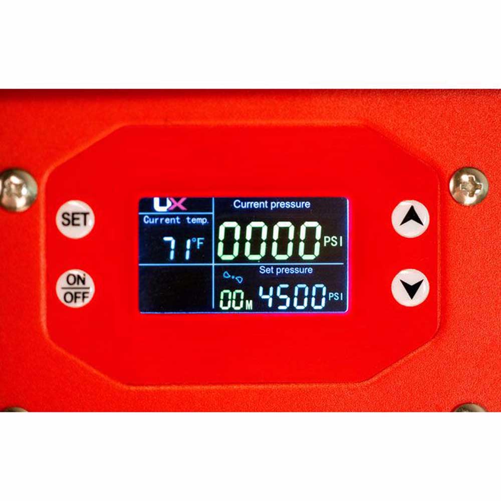 Umarex ReadyAir Gen 2 LCD screen on the Compressor