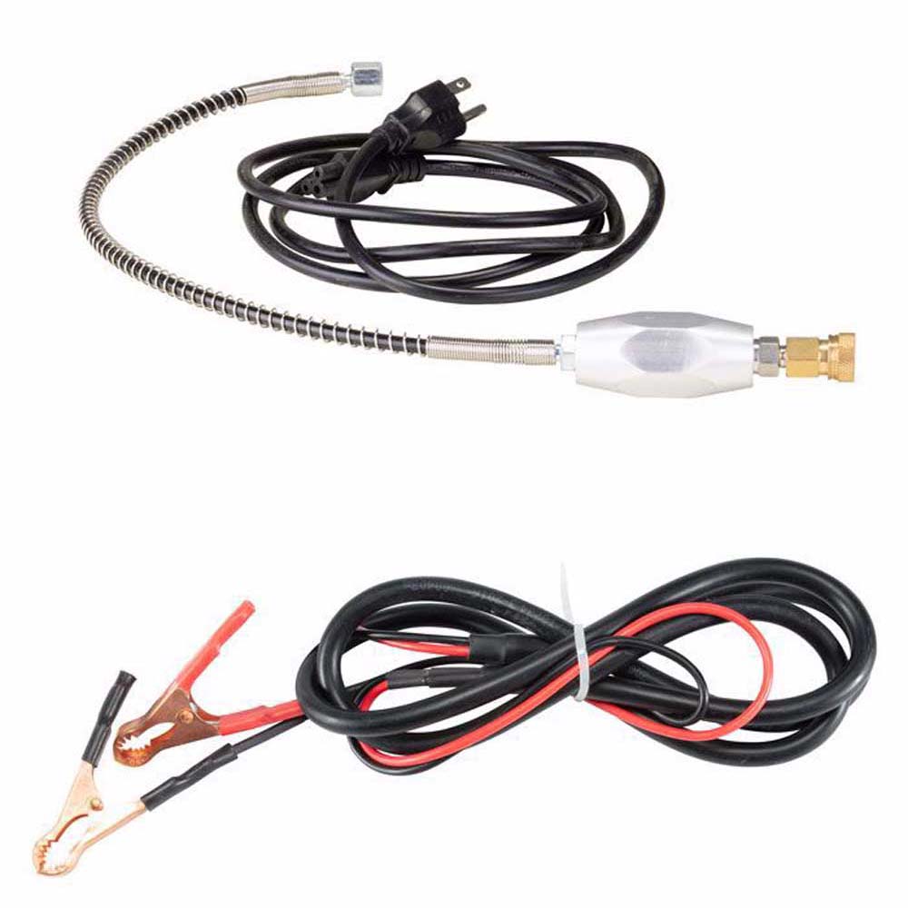 Included cables and hose for the Umarex ReadyAir Gen 2 High Pressure Paintball & PCP Compressor