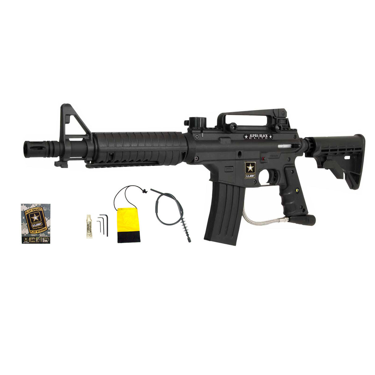 US Army Alpha Black Elite Electronic Paintball Gun