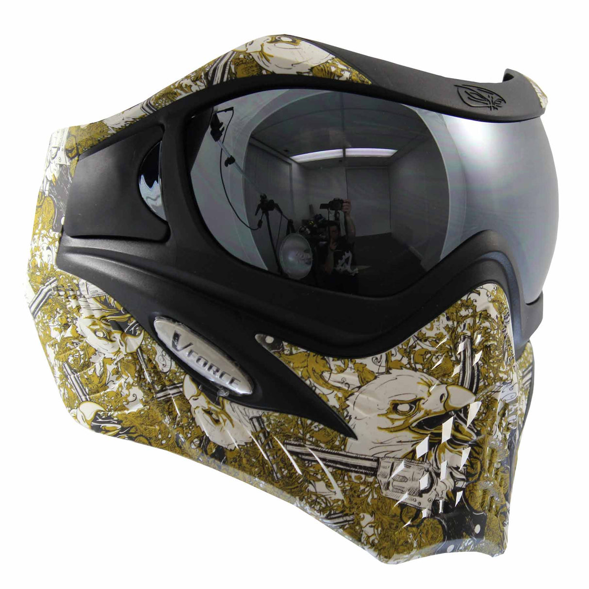 VForce Grill Paintball Mask SE Thermal Eagle Eye Gold
