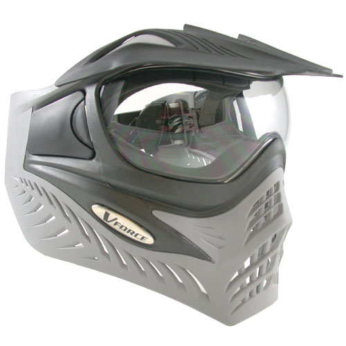 VForce Grill Paintball Mask Thermal Charcoal Shark