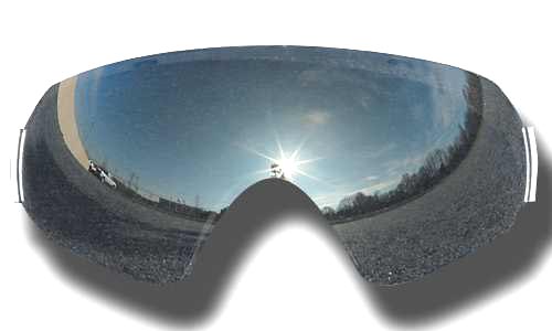 V Force Shield/Morph/Profiler Lens Gold Mirror