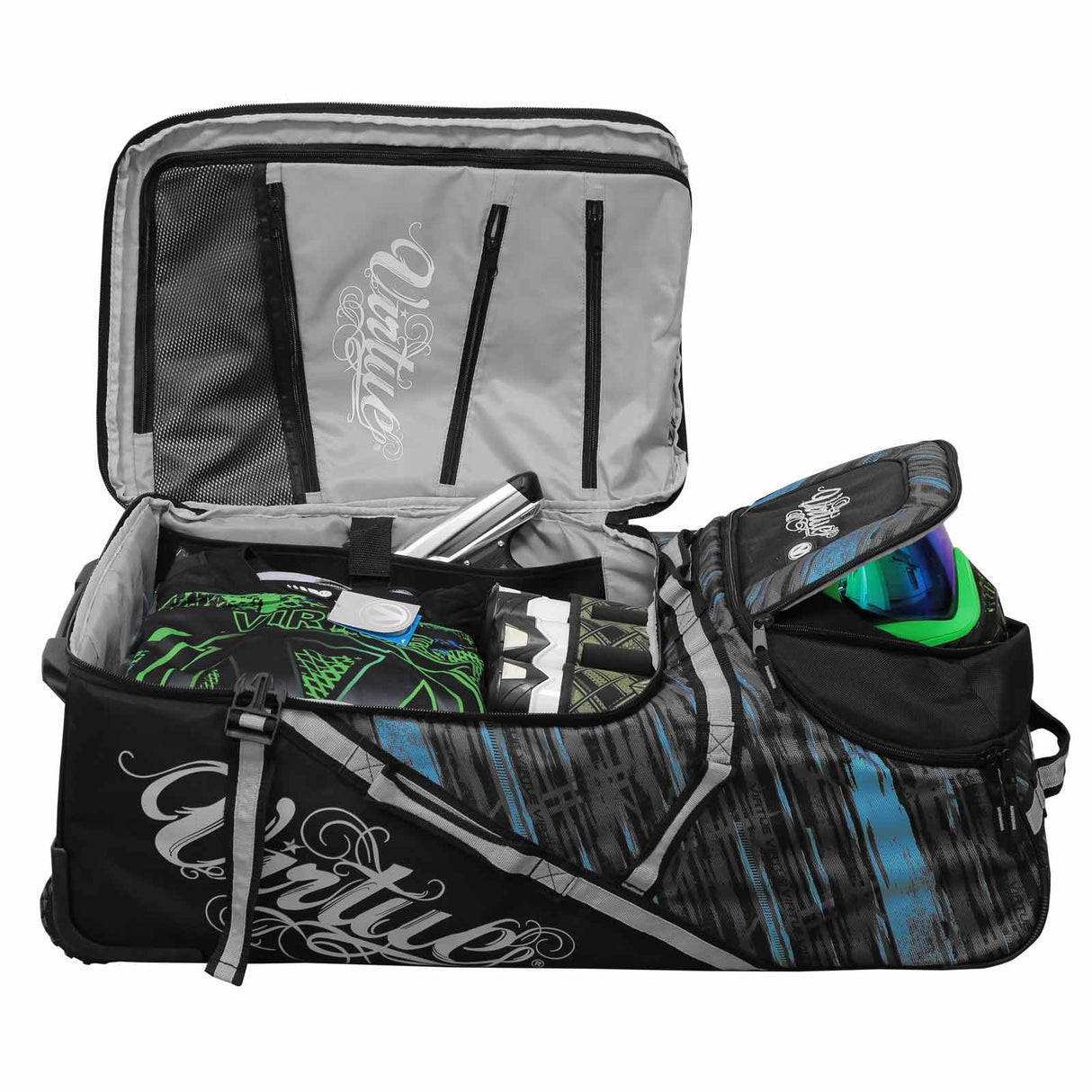 Virtue High Roller Gear Bag Graphic Cyan