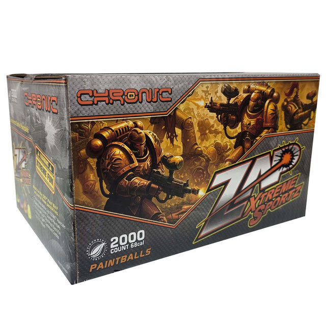 Zap Chronic .68 Caliber Paintballs 2000 Count