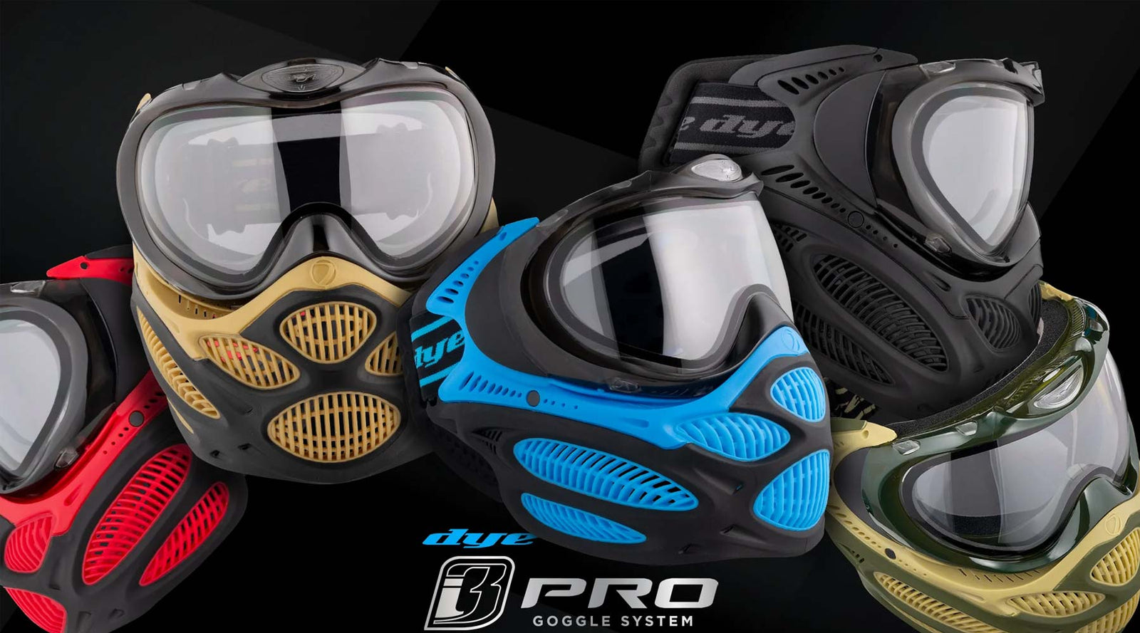 Dye i3 Pro Blog image all five colors