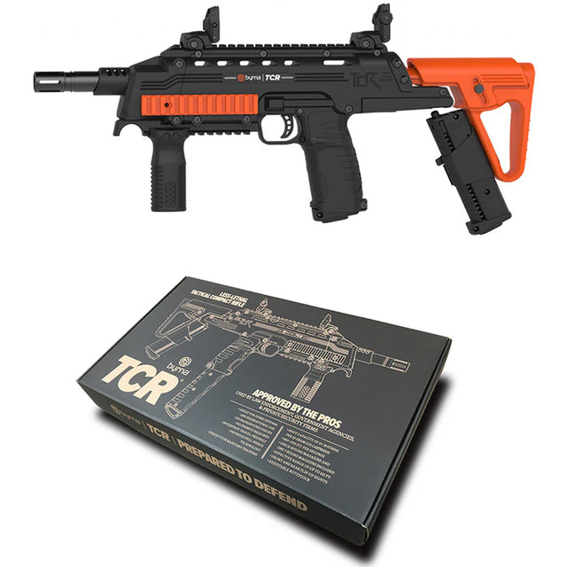 Byrna TCR Basic Launcher with box on a white background