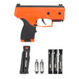 Byrna CL Launcher Universal Kit Orange w Hogue Grip Sleeve Black