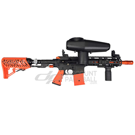 Byrna Mission 4 Less Lethal Rifle with Flex Fuel showing Cyclone Feed System