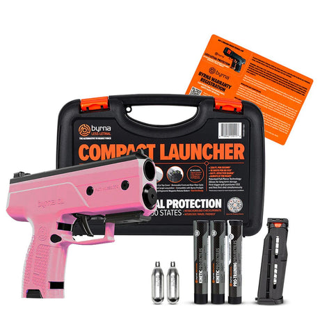 Byrna CL Pink Universal Kit with case and accessories