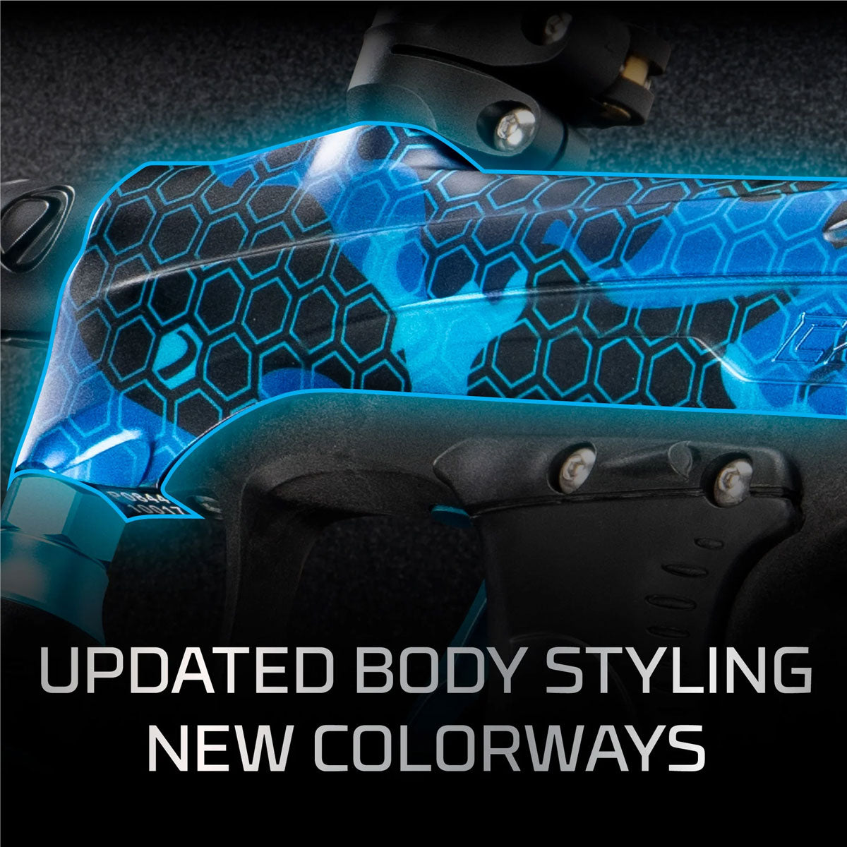 Dye Rize CZR+ Paintball Marker Grey Purple Dust