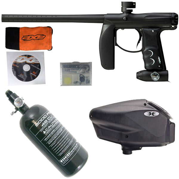 Empire Axe Paintball Gun Package - Black Dust