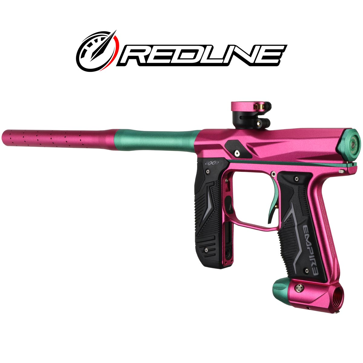 Empire Axe 2.0 with Redline OLED Board Dust Hot Pink Dust Teal right side