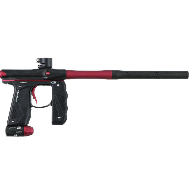 Empire Mini GS Paintball Marker Black Red Dust w 2 PC Barrel