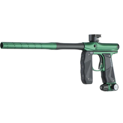 Empire Mini GS Paintball Marker Green Black Dust left side view