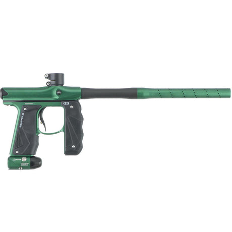 Empire Mini GS Paintball Marker Green Black Dust w 2 PC Barrel right side view