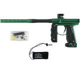 Empire Mini GS Paintball Marker Green Black Dust with parts kit and barrel sock