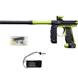 Empire Mini GS Paintball Gun Black Lime Green Dust w 2 PC Barrel
