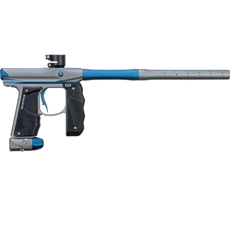 Empire Mini GS Paintball Marker Grey / Navy Blue Dust w 2 PC Barrel Rookie Package
