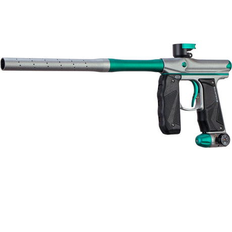 Empire Mini GS Paintball Marker Grey Teal Dust w 2 PC Barrel