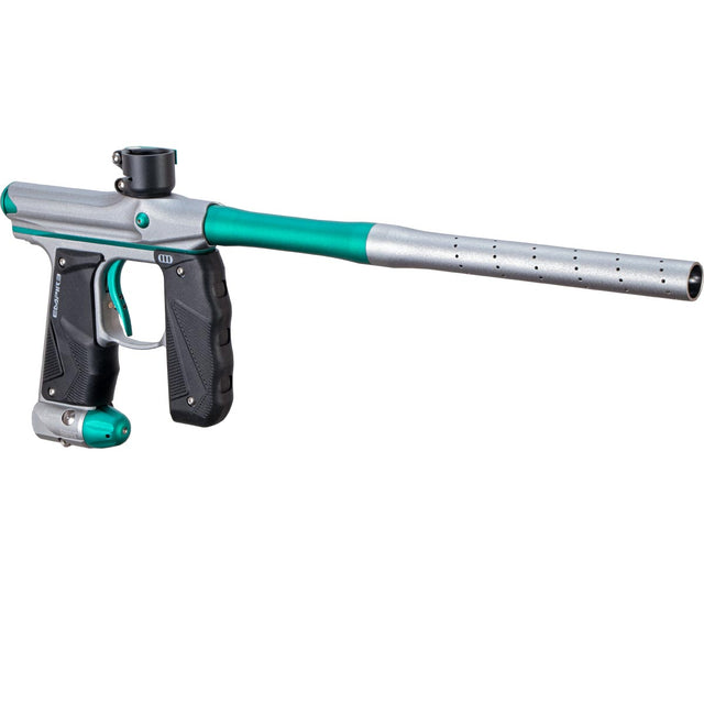 Empire Mini GS Paintball Marker Grey Teal Dust w 2 PC Barrel