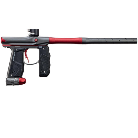 Empire Mini GS Paintball Marker Grey / Red Dust w 2 PC Barrel Rookie Package